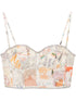 Crush corset top